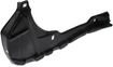 Toyota Rear, Driver Side Bumper Retainer-Black, Plastic, Replacement REPT763318