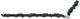 Toyota Rear, Passenger Side Bumper Retainer-Primed, Plastic, Replacement REPT763321