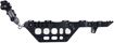 Toyota Rear, Passenger Side Bumper Retainer-Black, Plastic, Replacement REPT763323