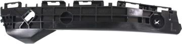 Toyota Rear, Driver Side Bumper Retainer-Primed, Plastic, Replacement REPT763328