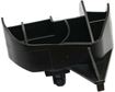 Rear, Passenger Side, Lower Bumper Retainer-Textured Black, Plastic, 5256252061, TO1133119