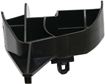 Rear, Driver Side, Lower Bumper Retainer-Textured Black, Plastic, 5256352031, TO1132119