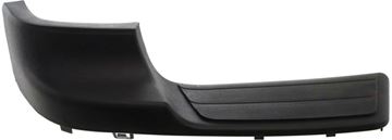 Chevrolet Rear, Driver Side, Outer Bumper Step Pad-Black, Plastic, Replacement C764906