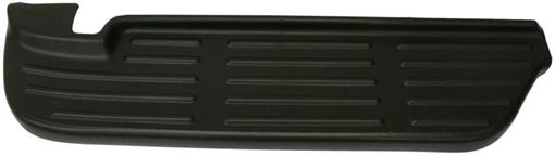 Ford Rear, Driver Side, Upper Bumper Step Pad-Black, Plastic, Replacement F764908