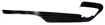 GMC, Chevrolet Rear, Passenger Side, Outer Bumper Step Pad-Black, Plastic, Replacement REPC764903