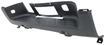 Chevrolet, GMC Rear, Center Bumper Step Pad-Black, Plastic, Replacement REPC764905