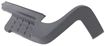 GMC, Chevrolet Rear, Passenger Side, Outer Bumper Step Pad-Black, Plastic, Replacement REPC764907