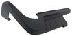 GMC, Chevrolet Rear, Driver Side, Outer Bumper Step Pad-Black, Plastic, Replacement REPC764908