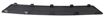 Chevrolet Rear, Center Bumper Step Pad-Black, Plastic, Replacement REPC764909