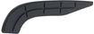 GMC, Chevrolet Rear, Driver Side Bumper Step Pad-Black, Plastic, Replacement REPC764911