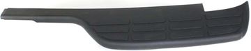 GMC, Chevrolet Rear, Passenger Side Bumper Step Pad-Black, Plastic, Replacement REPC764913