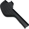 Chevrolet, GMC Rear, Driver Side Bumper Step Pad-Black, Plastic, Replacement REPC764918