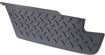 Chevrolet, GMC Rear, Passenger Side Bumper Step Pad-Black, Plastic, Replacement REPC764923