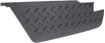 Chevrolet, GMC Rear, Passenger Side Bumper Step Pad-Black, Plastic, Replacement REPC764923