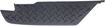 Chevrolet, GMC Rear, Driver Side Bumper Step Pad-Black, Plastic, Replacement REPC764924