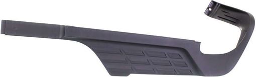 Chevrolet, GMC Rear, Passenger Side, Outer Bumper Step Pad-Black, Plastic, Replacement REPC764925
