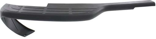 GMC Rear, Passenger Side Bumper Step Pad-Black, Plastic, Replacement REPC764927