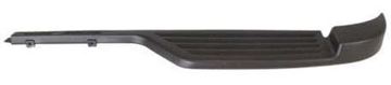 Dodge, Ram Rear, Passenger Side Bumper Step Pad-Black, Plastic, Replacement REPD764903