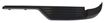 Dodge, Ram Rear, Passenger Side Bumper Step Pad-Black, Plastic, Replacement REPD764903