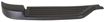 Ram, Dodge Rear, Driver Side Bumper Step Pad-Black, Plastic, Replacement REPD764904