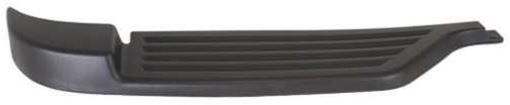 Ram, Dodge Rear, Driver Side Bumper Step Pad-Black, Plastic, Replacement REPD764904