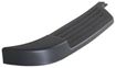 Ram, Dodge Rear, Driver Side Bumper Step Pad-Black, Plastic, Replacement REPD764904