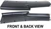 Jeep Rear, Driver Side Bumper Step Pad-Black, Plastic, Replacement REPJ764902