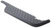 Nissan Rear, Passenger Side Bumper Step Pad-Textured Black, Plastic, Replacement REPN764903