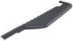 Nissan Rear, Passenger Side Bumper Step Pad-Textured Black, Plastic, Replacement REPN764903