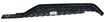 Nissan Rear, Passenger Side Bumper Step Pad-Textured Black, Plastic, Replacement REPN764903