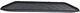 Nissan Rear, Lower Bumper Step Pad-Black, Plastic, Replacement REPN764907