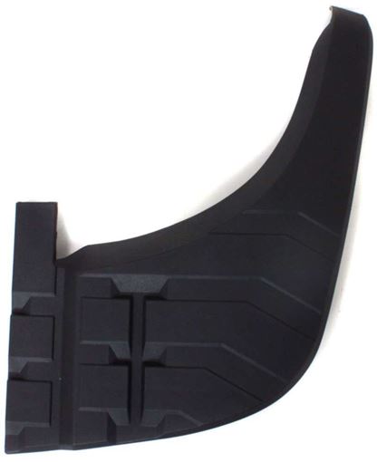 Toyota Rear, Passenger Side Bumper Step Pad-Black, Plastic, Replacement REPT764901