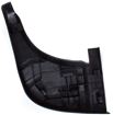 Toyota Rear, Passenger Side Bumper Step Pad-Black, Plastic, Replacement REPT764901