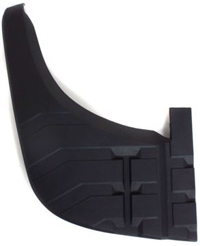 Toyota Rear, Driver Side Bumper Step Pad-Black, Plastic, Replacement REPT764902