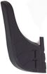 Toyota Rear, Driver Side Bumper Step Pad-Black, Plastic, Replacement REPT764902