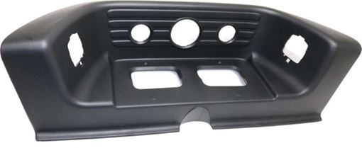 Toyota Rear, Center Bumper Step Pad-Black, Plastic, Replacement REPT764909