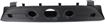 Toyota Rear, Center Bumper Step Pad-Black, Plastic, Replacement REPT764910