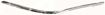 Lincoln Front, Passenger Side Bumper Trim-Chrome, Replacement 11001