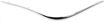 Lincoln Front, Passenger Side Bumper Trim-Chrome, Replacement 11001