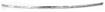 Lincoln Rear, Center Bumper Trim-Chrome, Replacement 11023