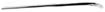 Lincoln Rear, Passenger Side Bumper Trim-Chrome, Replacement 11026