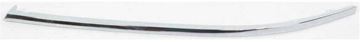 Audi Front, Driver Side Bumper Trim-Chrome, Replacement A016104