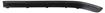 BMW Front, Passenger Side Bumper Trim-Black, Replacement B016101