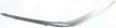 BMW Front, Passenger Side Bumper Trim-Chrome, Replacement B016113