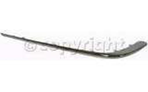 Buick Rear, Driver Side Bumper Trim-Chrome, Replacement B763714