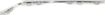 Chrysler Front, Driver Side Bumper Trim-Chrome, Replacement C016114