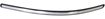 Rear, Passenger Side Bumper Trim-Chrome, Replacement H763703