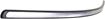 Rear, Passenger Side Bumper Trim-Chrome, Replacement H763703