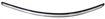 Rear, Passenger Side Bumper Trim-Chrome, Replacement H763703