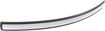 Hyundai Rear, Passenger Side Bumper Trim-Primed, Replacement H763707